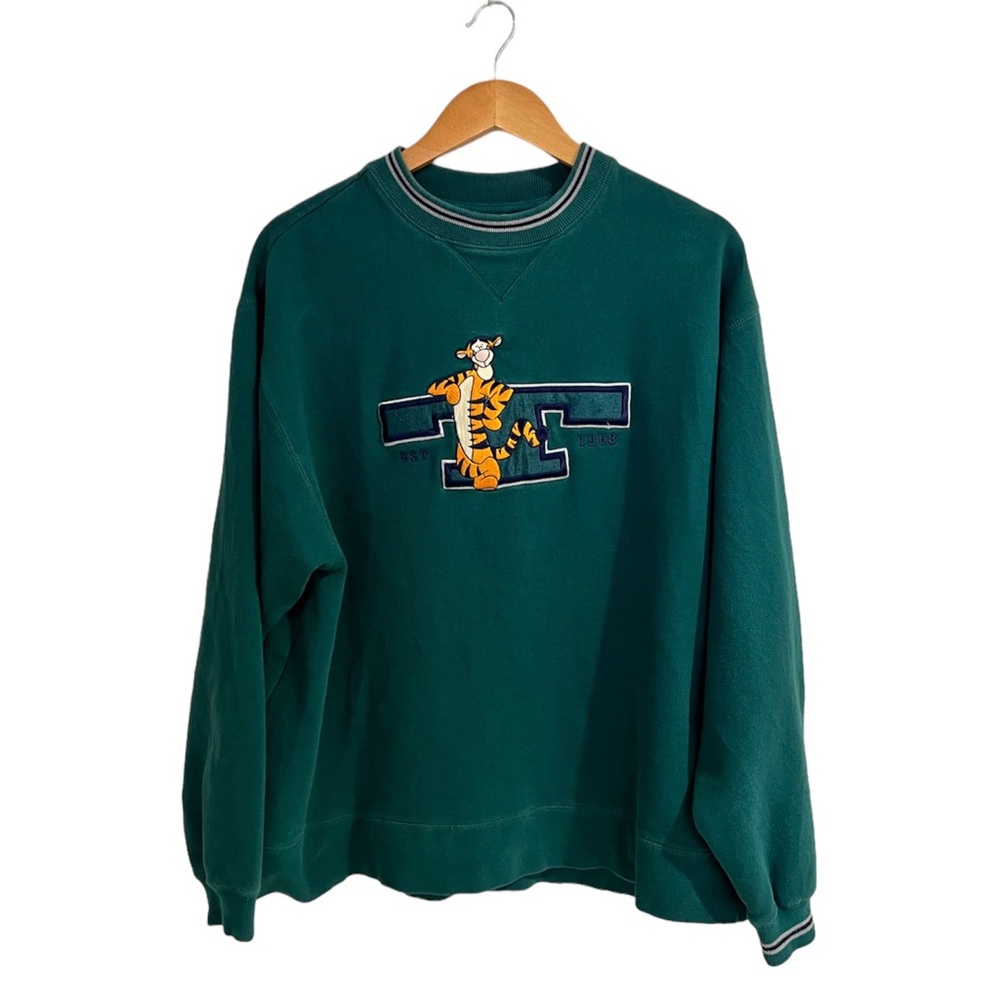 Vintage Disney Tigger Embroidered Crewneck